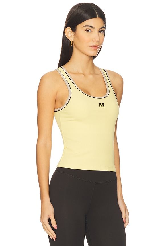 view 2 of 4 Nexus Rib Tank Top in Lemonade