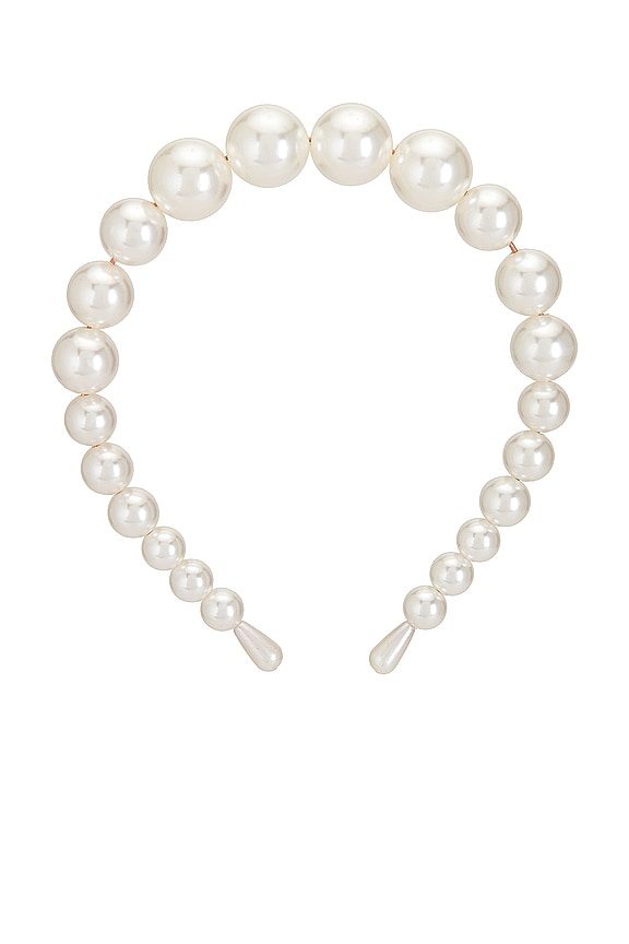 view 2 of 3 Blair Headband in Pearl