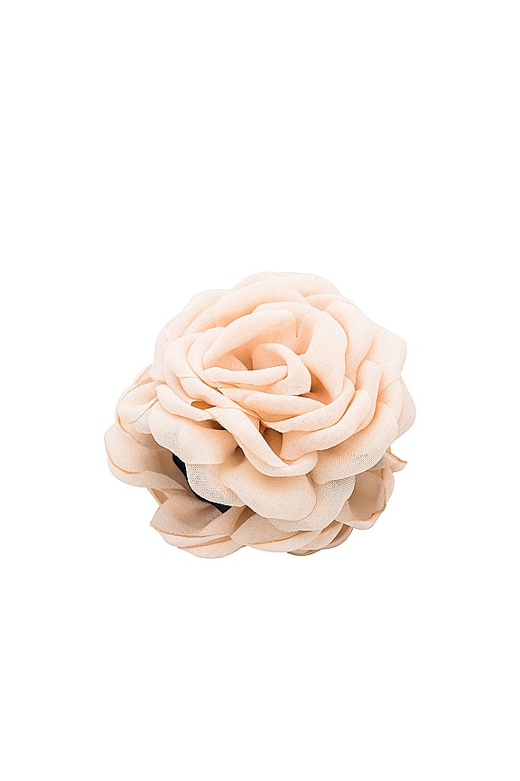 view 2 of 4 BARRETTE À CHEVEUX SMALL ROSALIE in Ivory