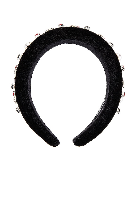 view 2 of 3 DIADEMA CON ABALORIOS GALA in Black