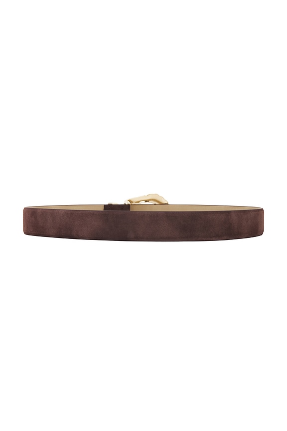 view 2 of 3 Modern Rodeo Belt in Mocha Suede