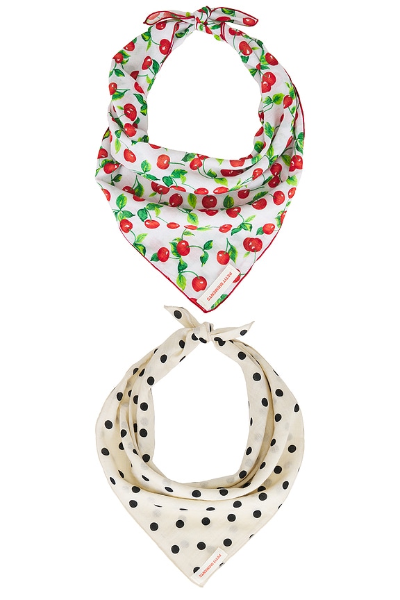 view 2 of 4 스카프 세트 in Multi