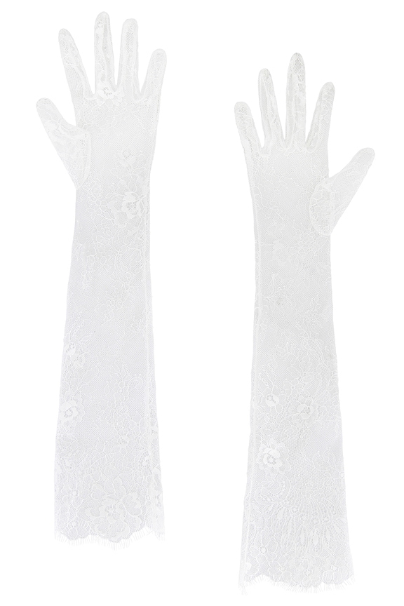 view 2 of 2 OPERA グローブ in White