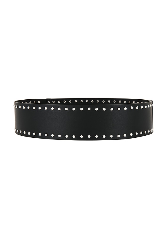 view 2 of 3 CEINTURE WRANGLER in Black & Silver