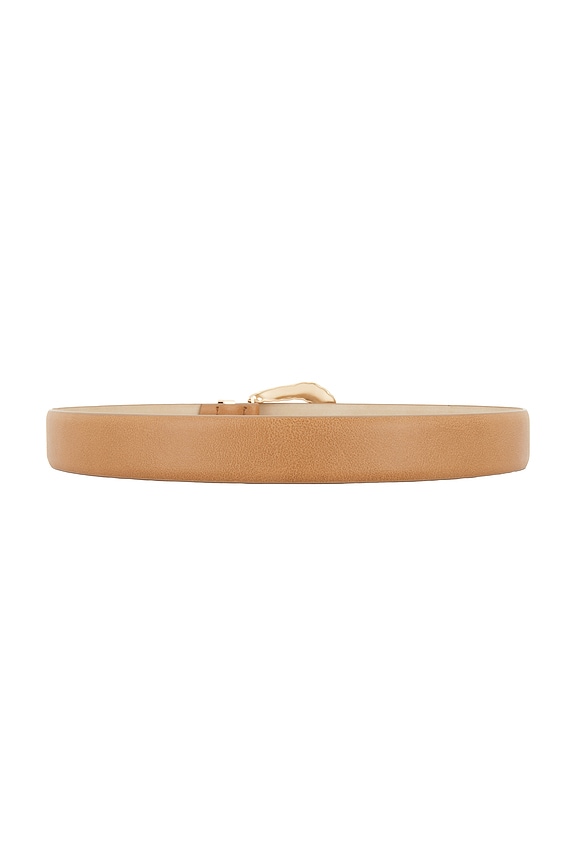 view 2 of 3 CEINTURE MODERN in Camel & Gold
