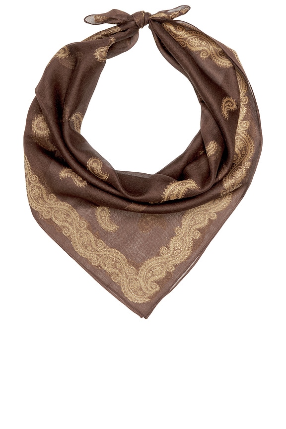 view 2 of 3 ÉCHARPE EVERLY in Brown