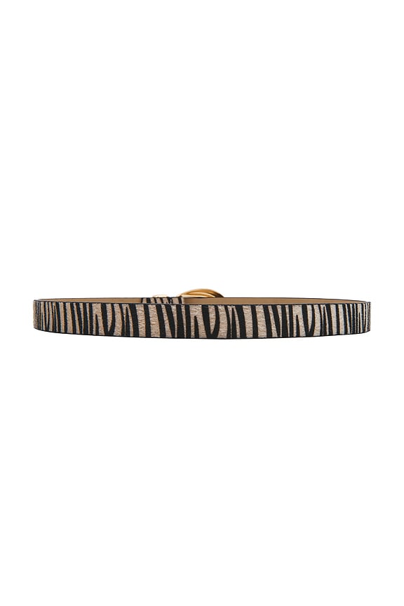 view 2 of 3 Marisa Belt in Zebra & Gold