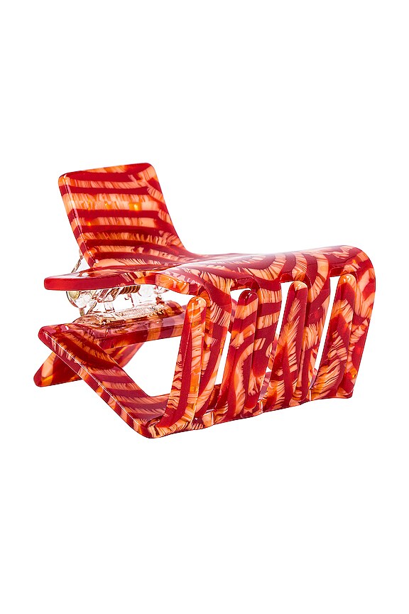 view 1 of 2 Claw Clip in Red Hot