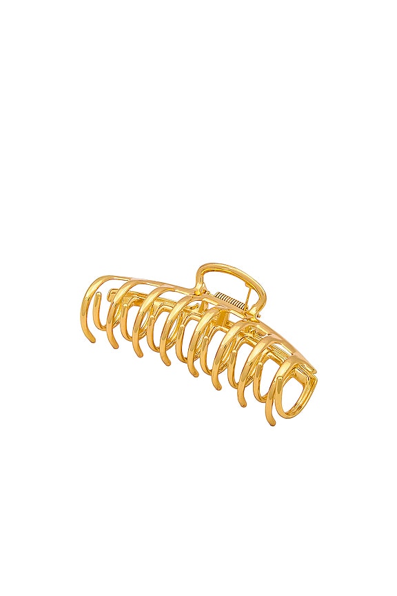 view 1 of 2 Large Claw Clip in Gold