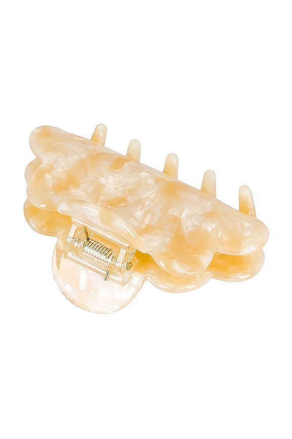 view 2 of 2 Cloud Claw Clip in Vanilla