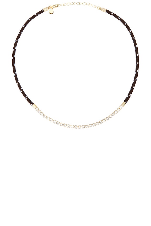 view 1 of 3 Paracord Beam Necklace in Brown