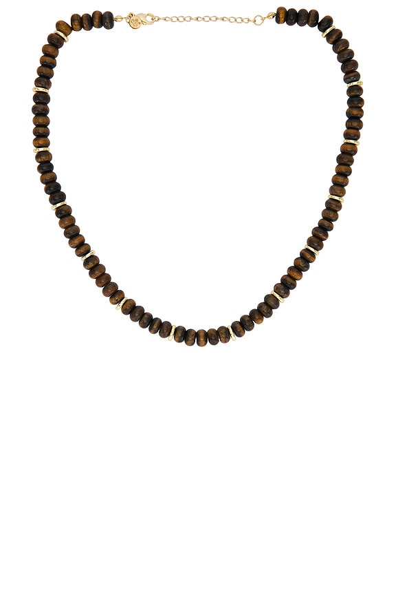 view 1 of 3 Elfie Necklace in Tigers Eye