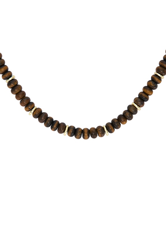view 2 of 3 Elfie Necklace in Tigers Eye