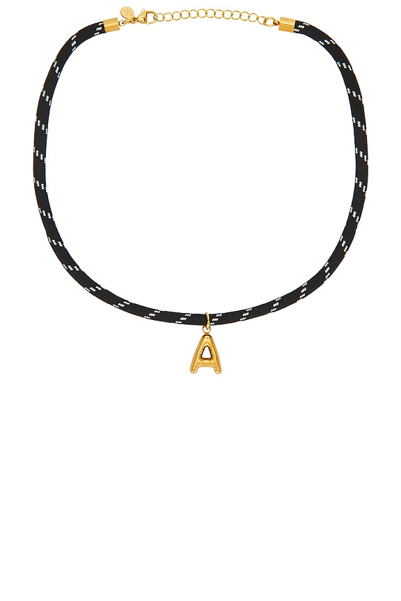 view 1 of 2 SAUTOIR PENDENTIF BUBBLE in Black