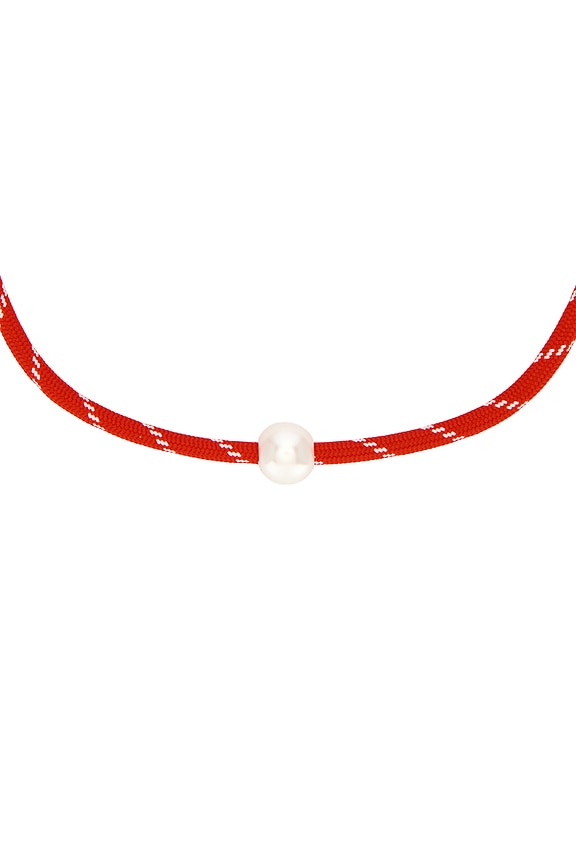 view 2 of 2 SAUTOIR PENDENTIF PEARL in Red