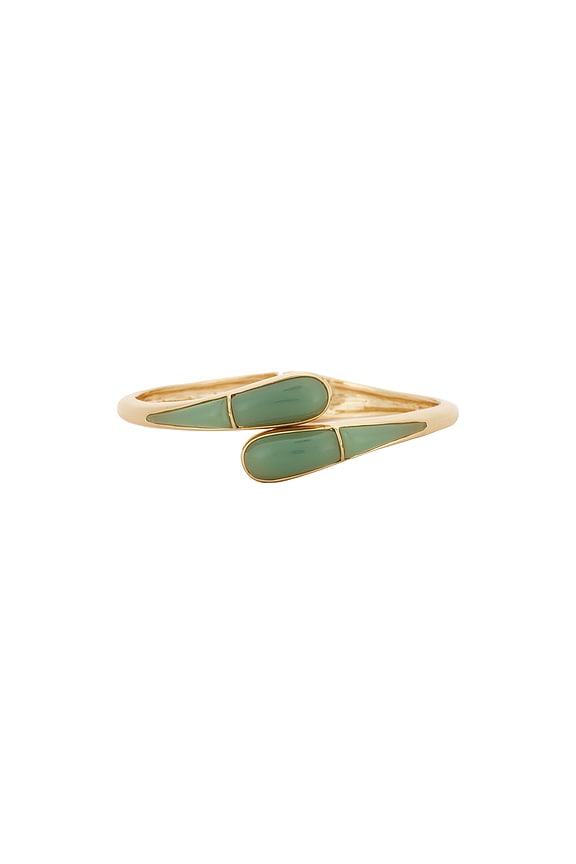view 2 of 3 MANCHETTE LIVORNO in Gold & Jade