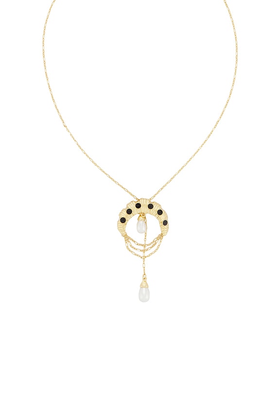 view 2 of 3 Dusk Necklace in Gold