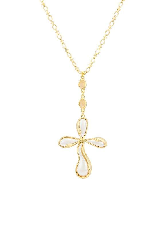 view 2 of 3 Amulet Necklace in Gold