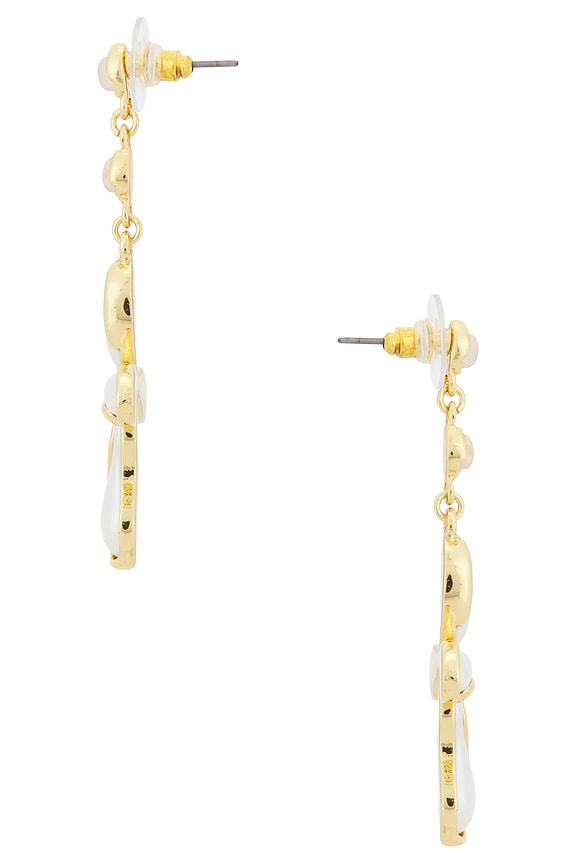 view 2 of 2 Amulet Earrings in Gold