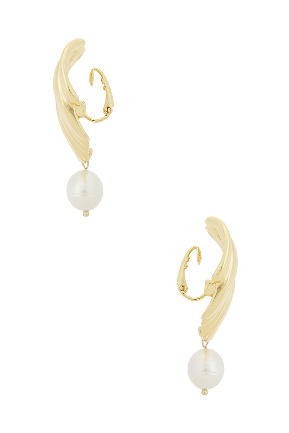 view 2 of 2 Canyon Earring in Gold