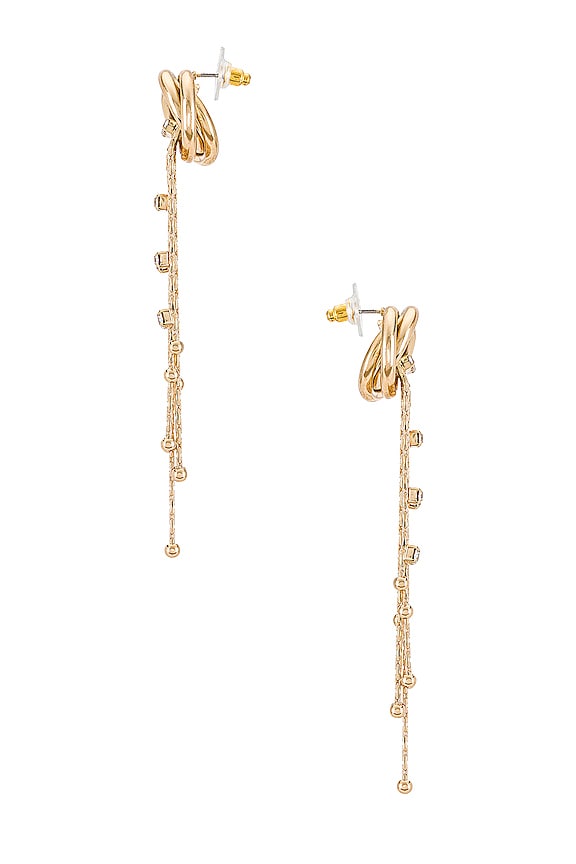 view 2 of 2 Echo Earrings in Gold