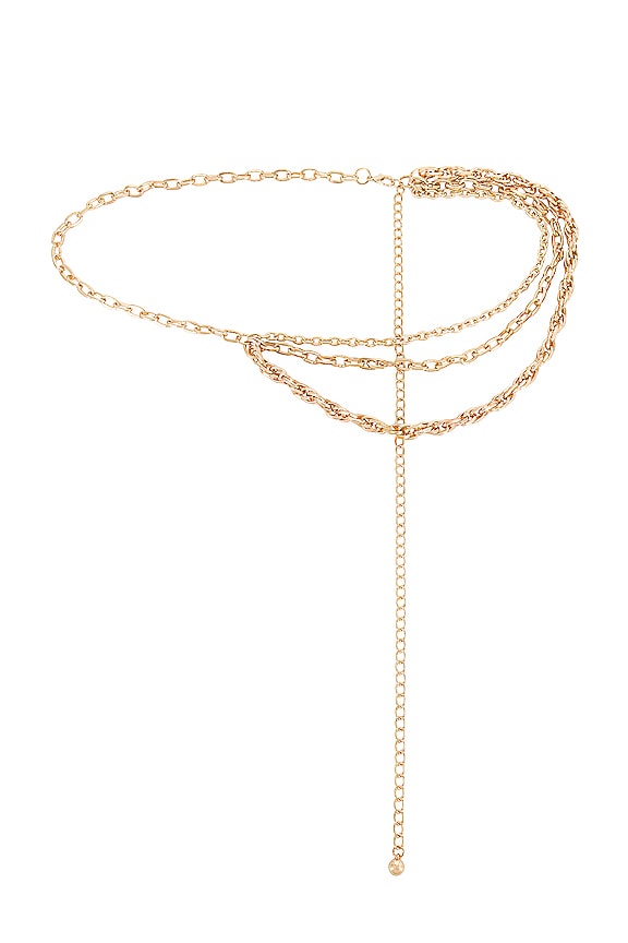 view 2 of 3 CEINTURE CHAÎNE HEARTLESS in Gold