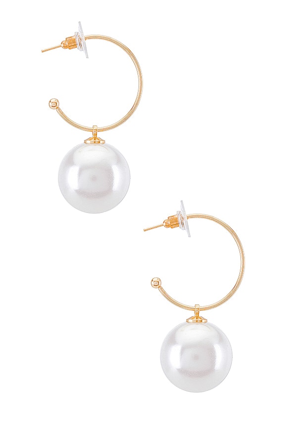 view 2 of 3 Alana Earrings in Gold