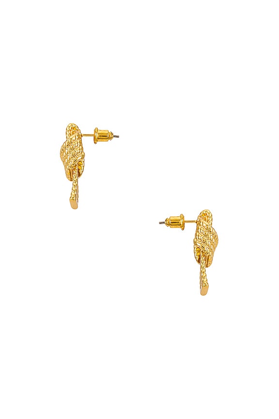 view 2 of 2 KNOT YOUR TYPE 귀걸이 in Gold