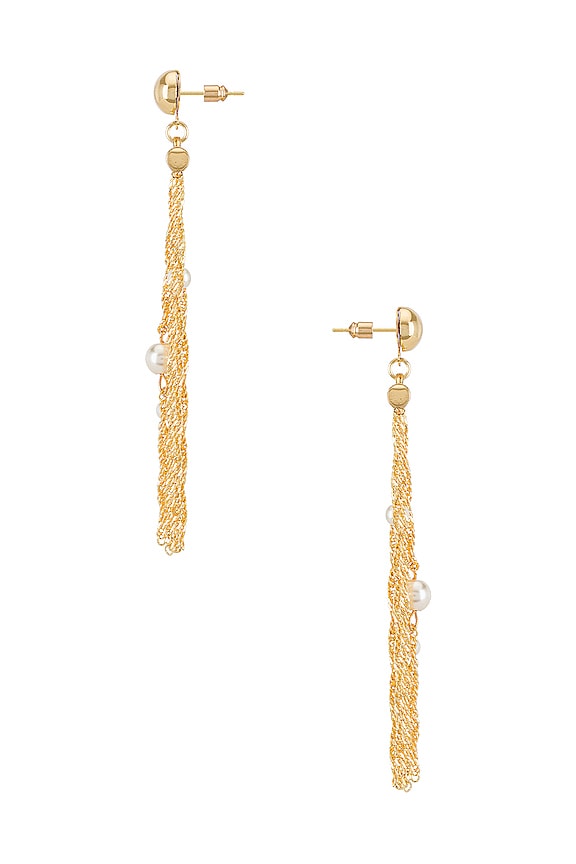 view 2 of 2 Pandora's Box Earrings in Gold