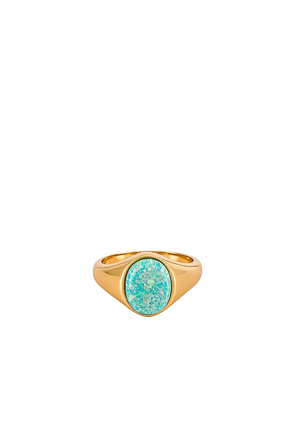 view 1 of 3 Opal Dome Ring in Opal
