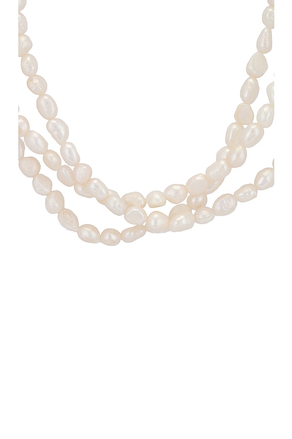 view 2 of 2 Bloom Necklace in Freshwater Pearl