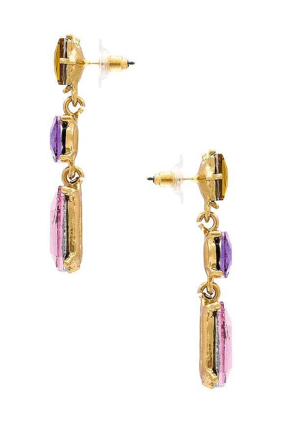 view 2 of 2 BOUCLES D'OREILLES ALLIE in Gold