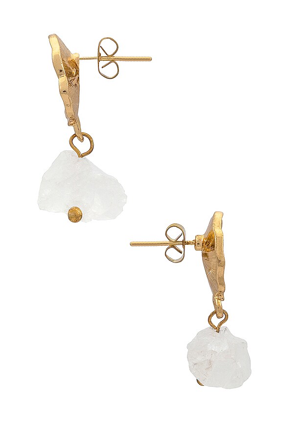 view 2 of 2 Taro Earrings in Gold
