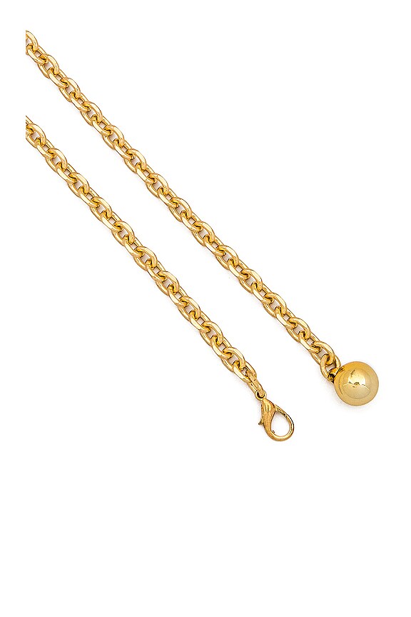 view 2 of 2 Trey Body Chain in Gold