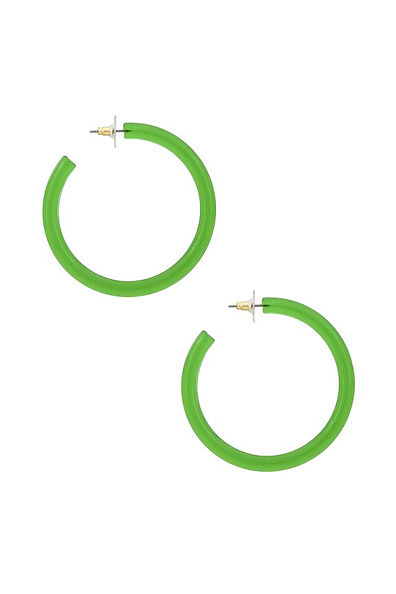 view 2 of 2 x The Montana Experience Aurora Hoops in Green