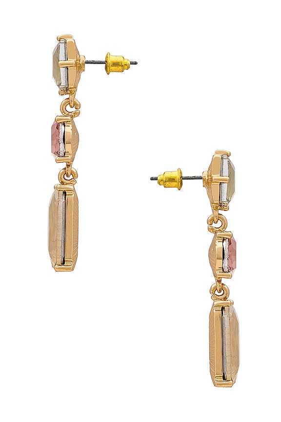 view 2 of 2 PENDIENTES ALLIE in Amber