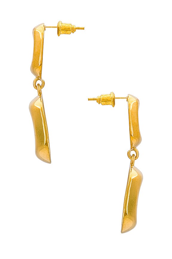 view 2 of 2 Marco Earrings in Gold