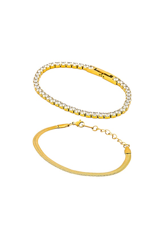view 1 of 3 БРАСЛЕТЫ KOURTNEY IMAN in Gold