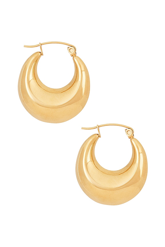 view 2 of 3 Applegate Hoops in Gold