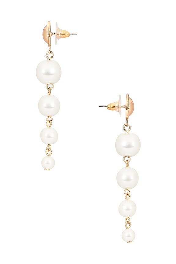 view 2 of 2 BOUCLES D'OREILLES BRIDGET in Gold