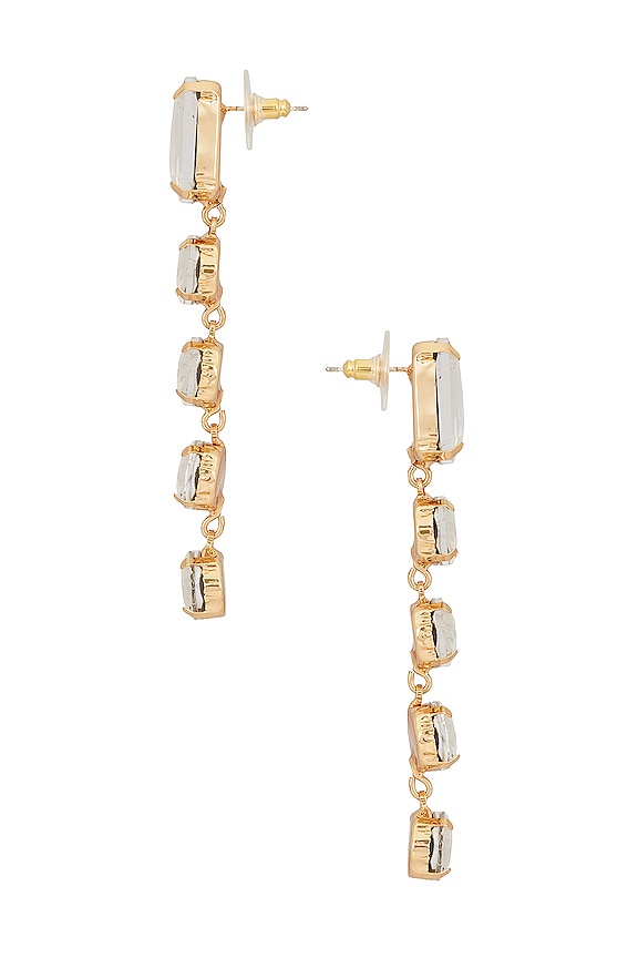 view 2 of 2 Sparkle Earring in Clear