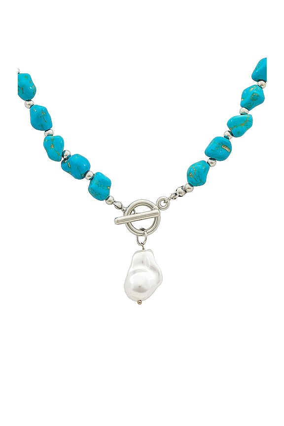 view 2 of 2 Blaze Necklace in Turquoise