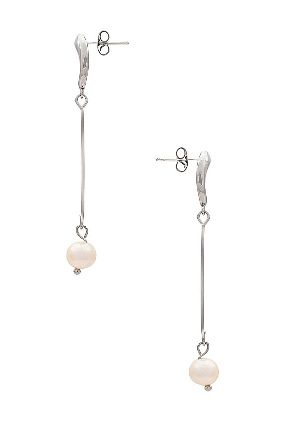 view 2 of 2 Kylie Earrings in Silver