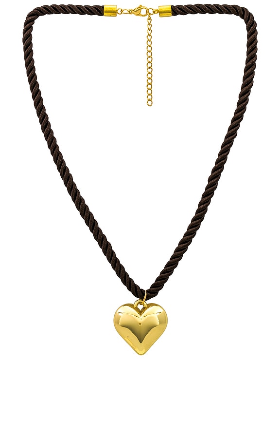 view 1 of 2 COLLAR DE CUERDA VERONICA in Brown