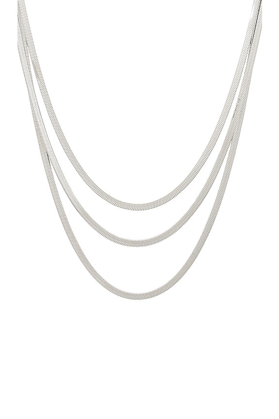 view 2 of 2 Mikayla Necklace in Silver