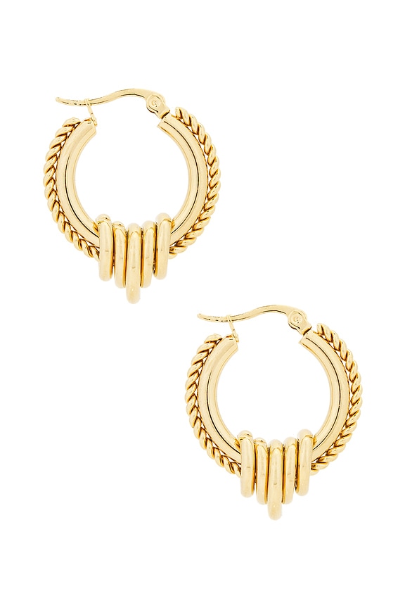 view 2 of 3 Mendoza Earrings in Gold