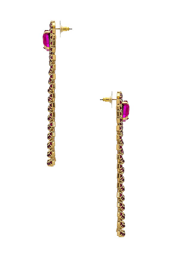 view 2 of 2 PENDIENTES MATTHAIS in Pink