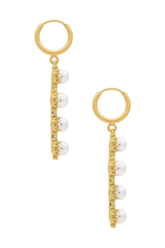 view 2 of 3 Eden Earrings in Gold