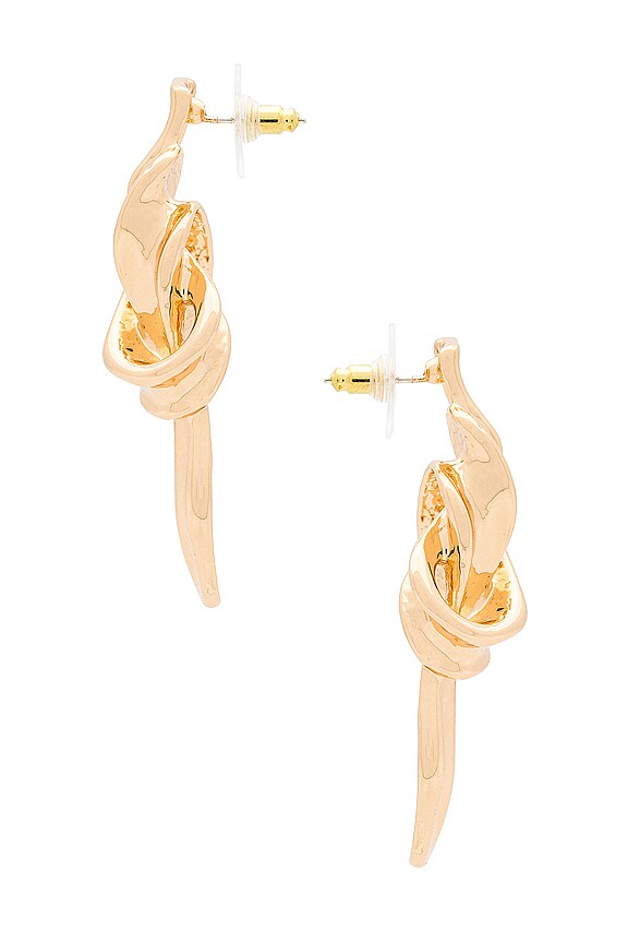 view 2 of 2 PENDIENTES GIA in Gold