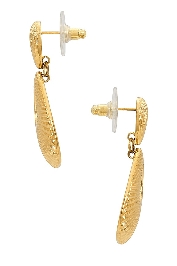 view 2 of 2 DARCY 귀걸이 in Gold